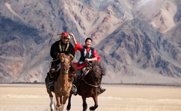 kazakh couple